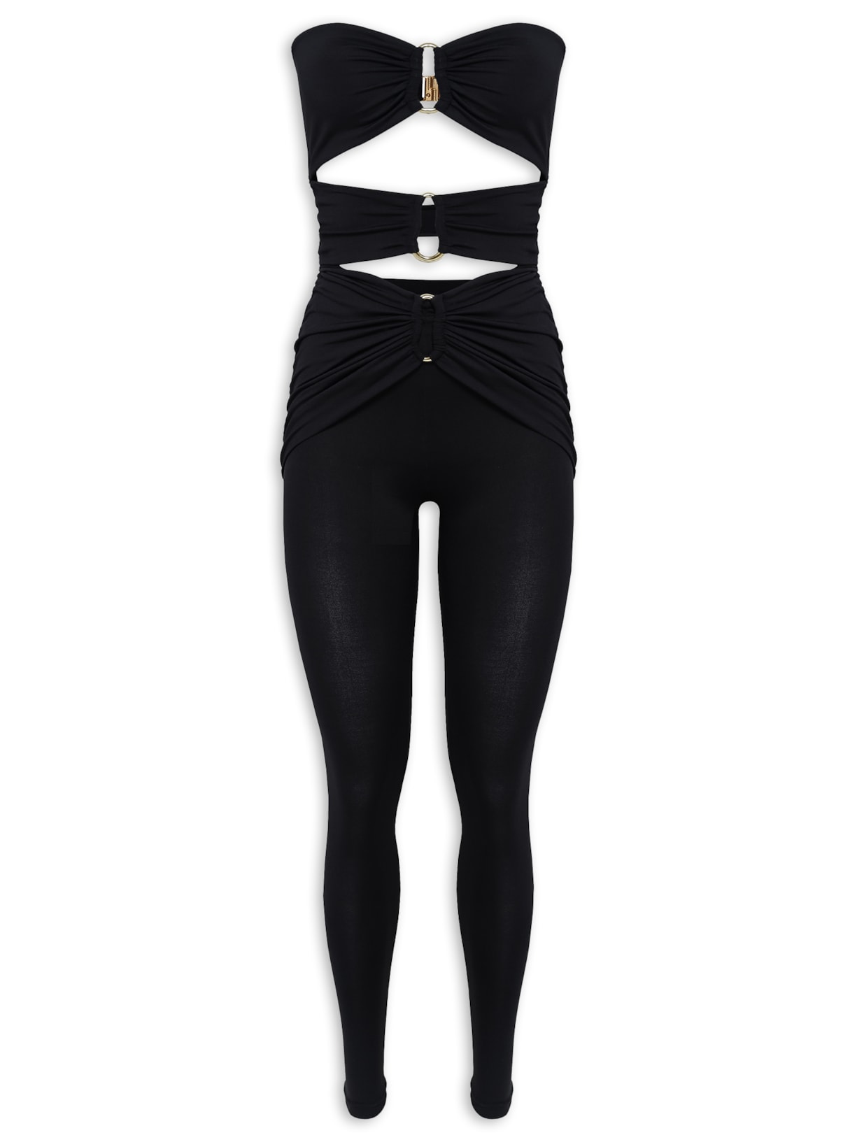 Macacão Feminino Greta - Preto