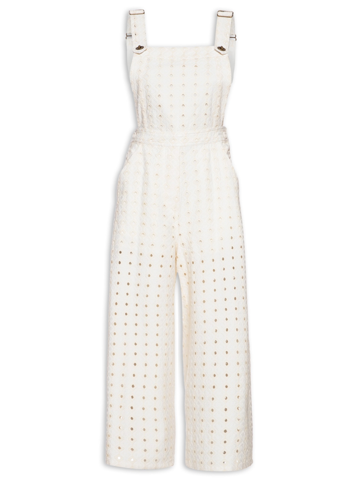 Macacão Feminino Heloisa - Bege