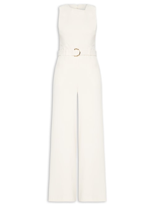 Macacão Feminino Heloisa - Branco
