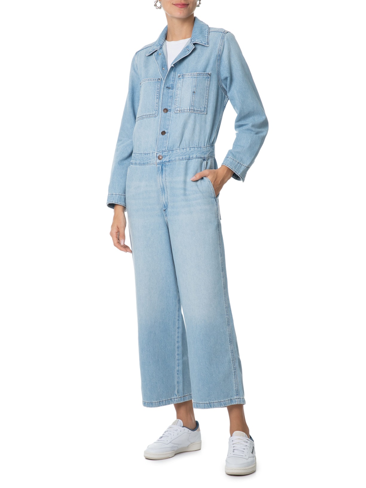 Macacão Feminino Iconic Jumpsuit Azul Levi's