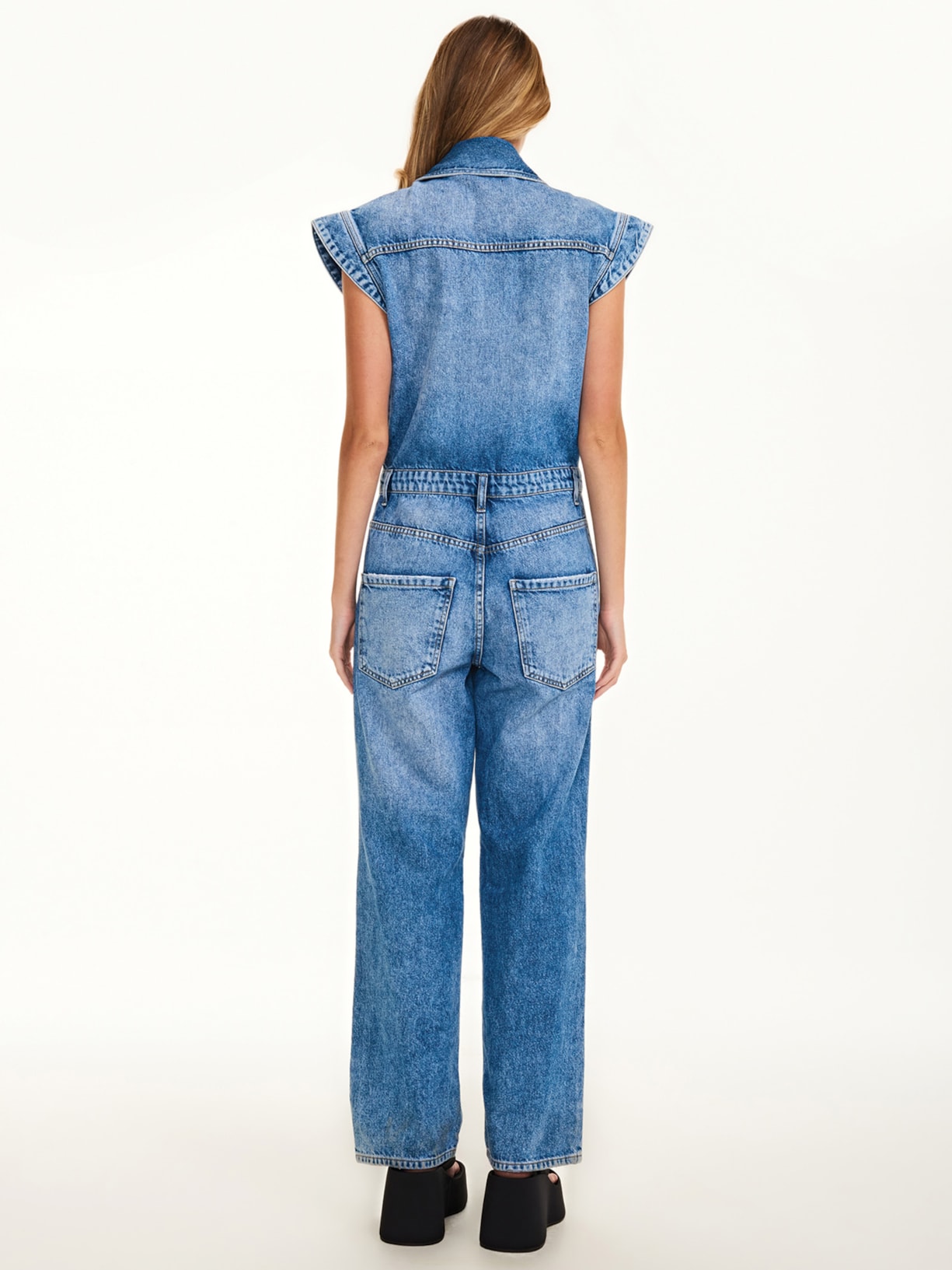 Macacão Feminino Jeans Amalfi Azul Triya + Nv