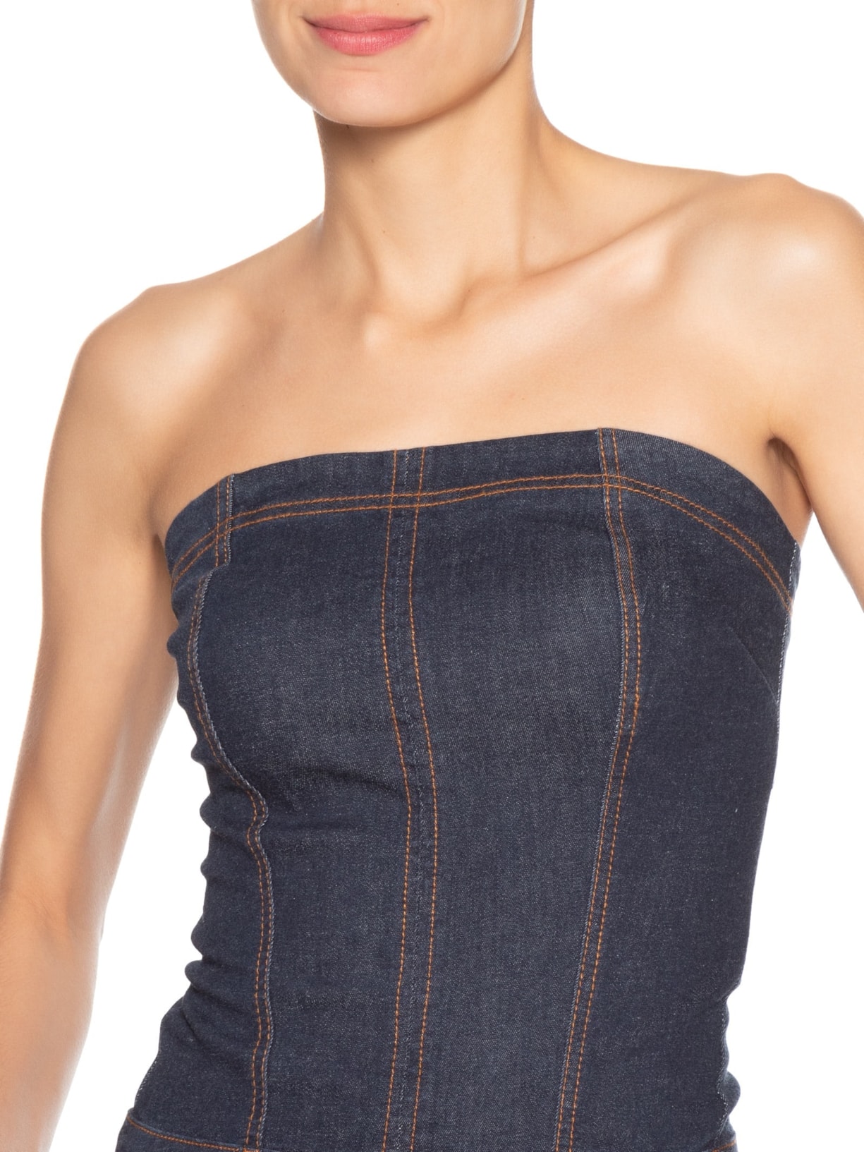 Macacão Feminino Jeans Confort Azul Dress To