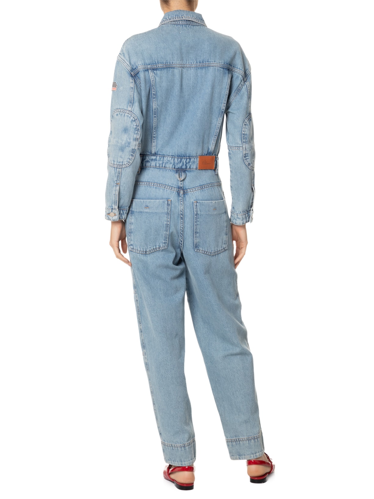 Macacão Feminino Jeans Lea Azul Nk