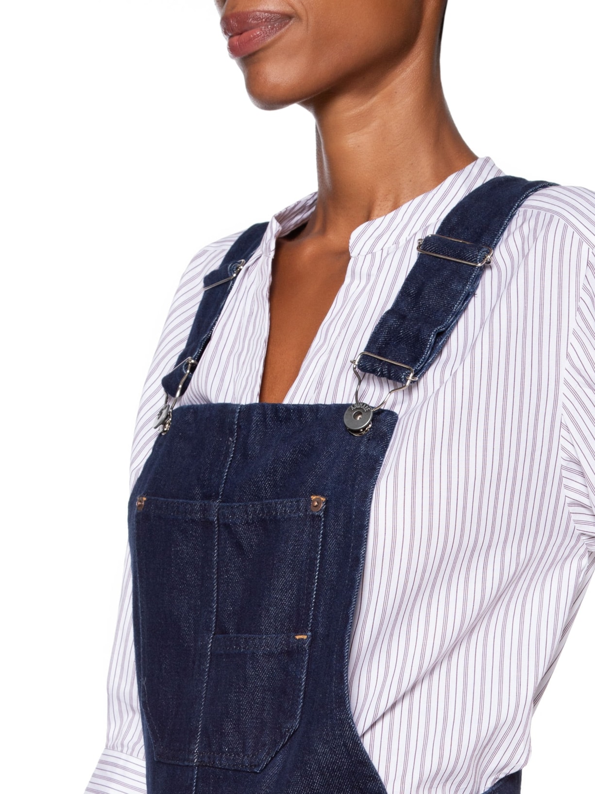 Macacão Feminino Jeans Livre Azul Animale