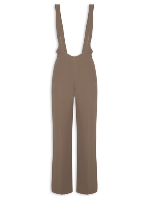Macacão Feminino Jumpsuit Ilipa - Marrom