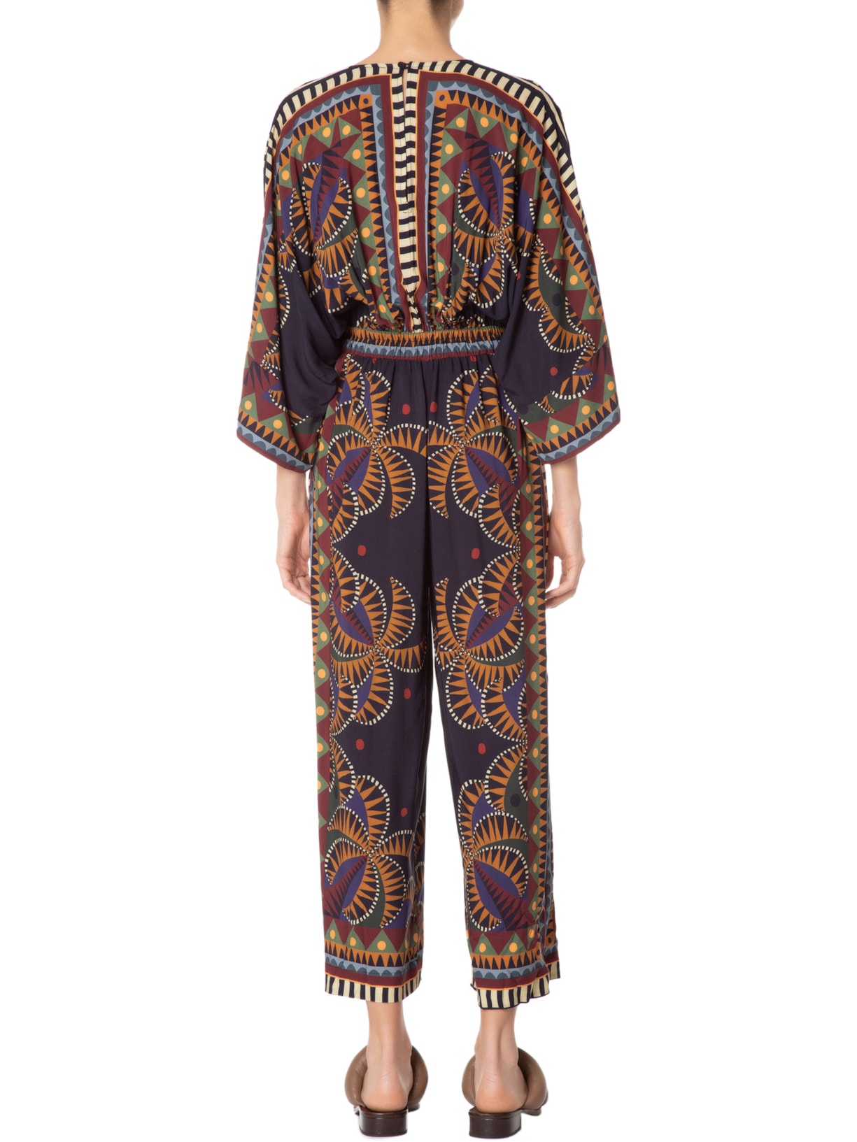 Macacão Feminino Lenço Real Azul Farm