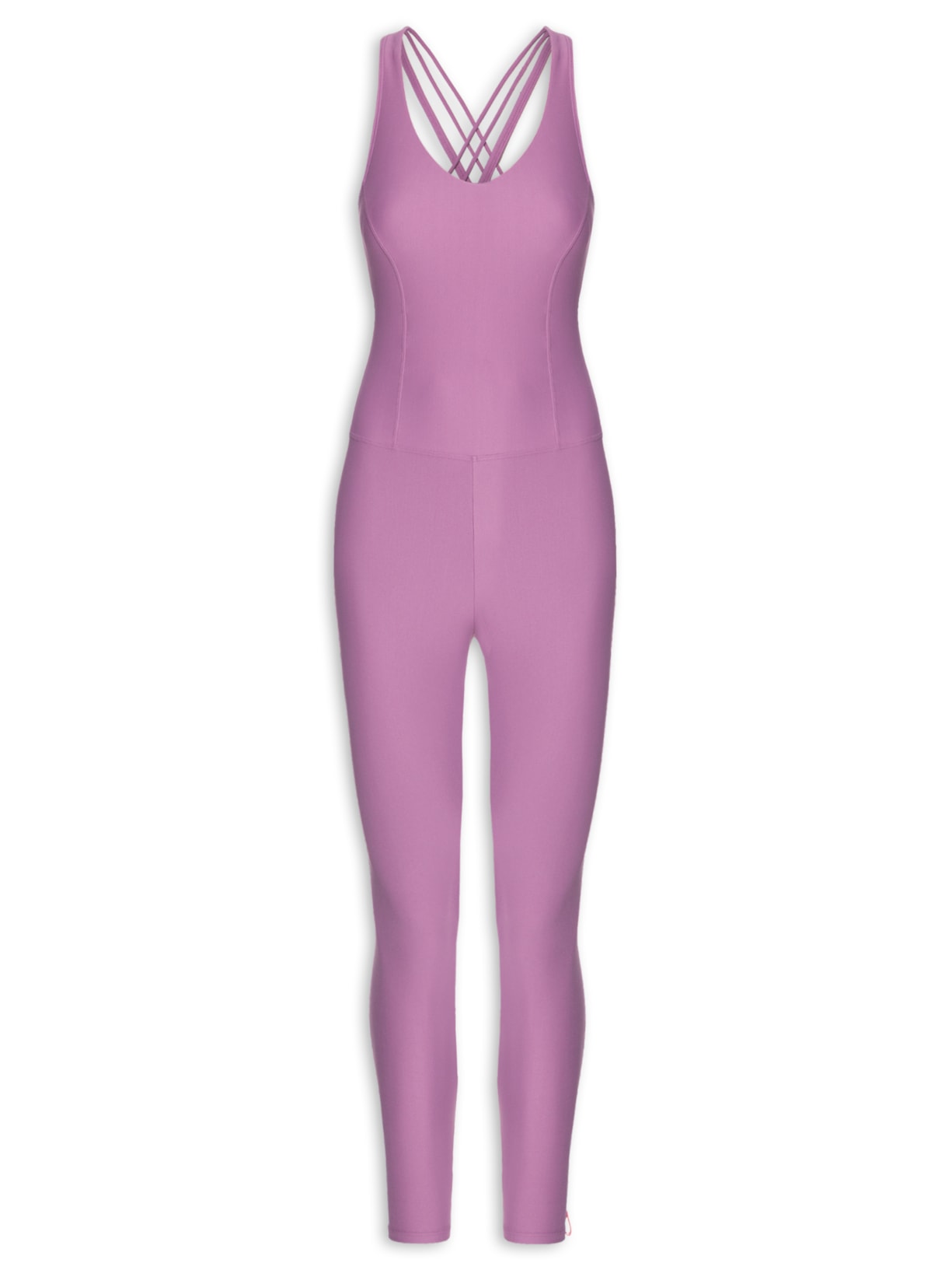 Macacão Feminino Liso Aura Roxo Body For Sure