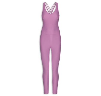 Macacão Feminino Liso Aura - Roxo
