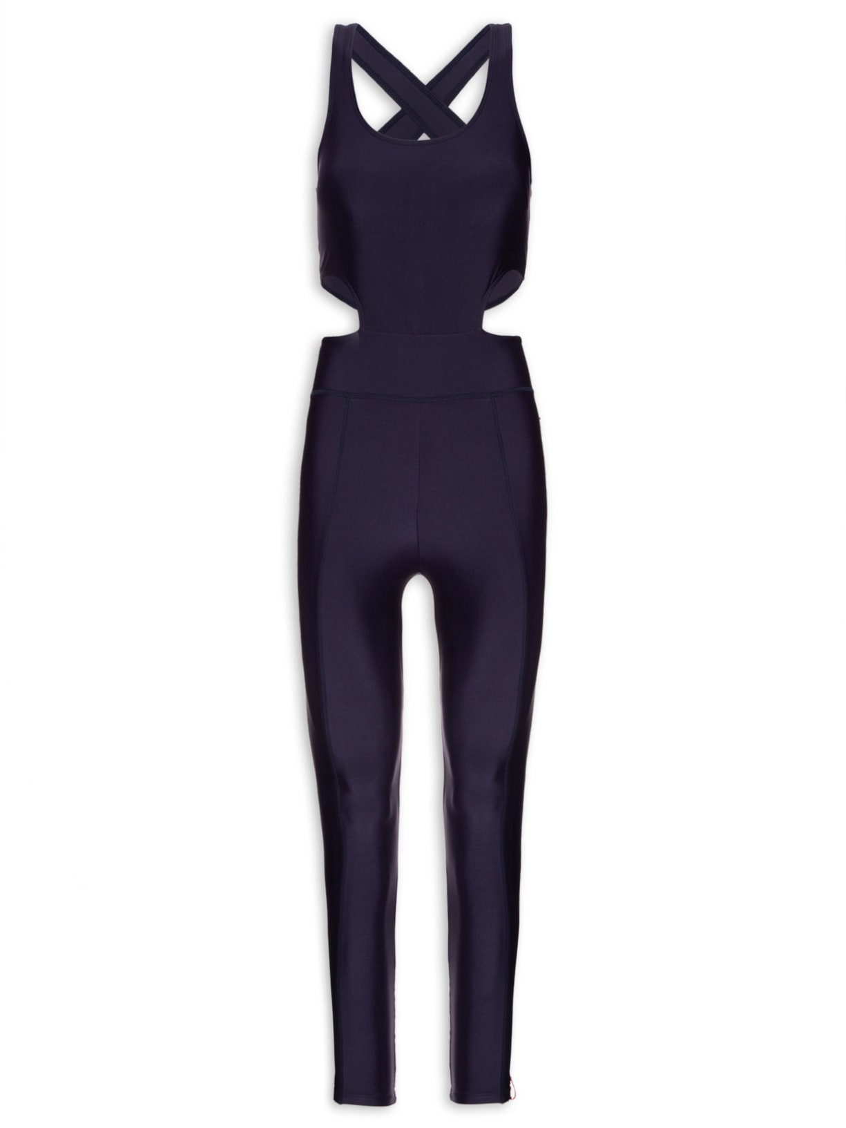 Macacão Feminino Liso - Azul