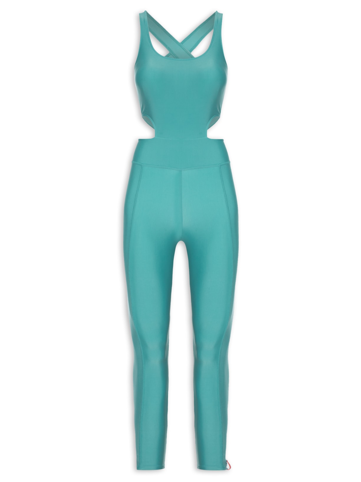 Macacão Feminino Liso - Azul