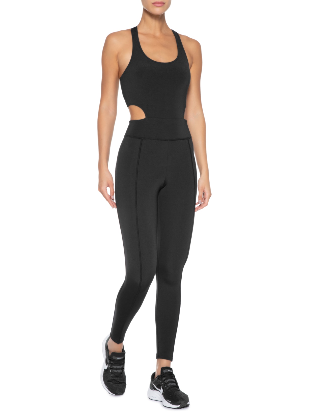 Macacão Feminino Liso Preto Body For Sure