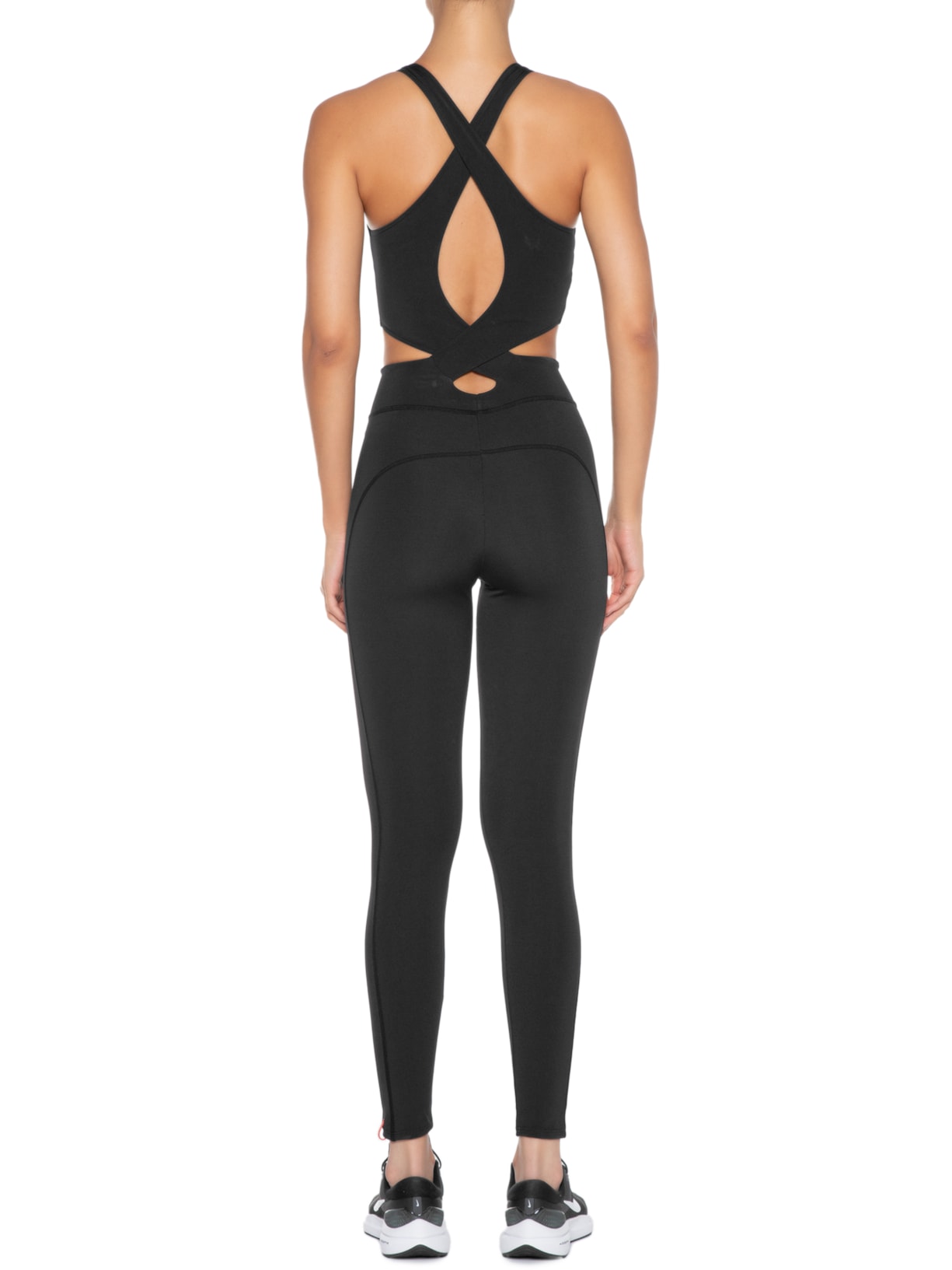 Macacão Feminino Liso Preto Body For Sure