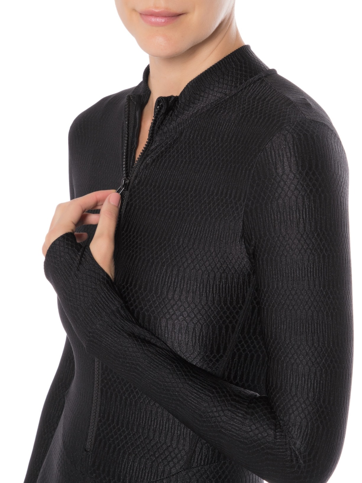 Macacão Feminino Liso Preto Body For Sure