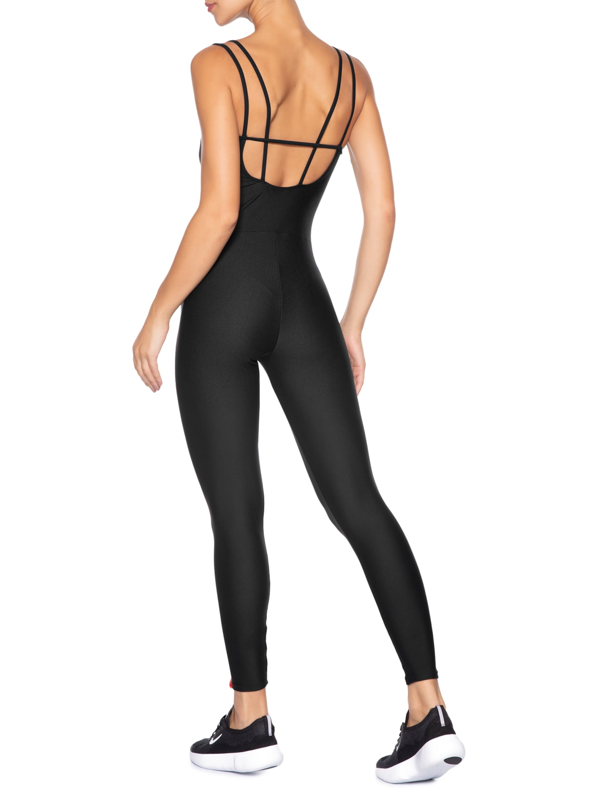 Macacão Feminino Liso Preto Body For Sure