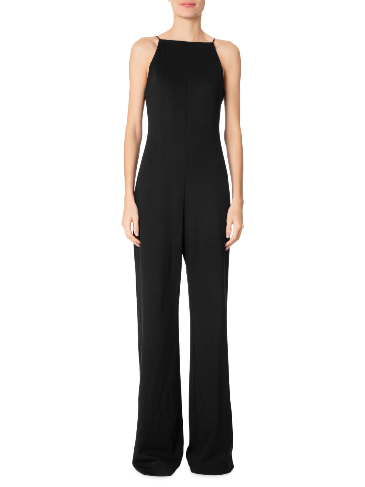 Macacão Feminino Longo Preto Forum