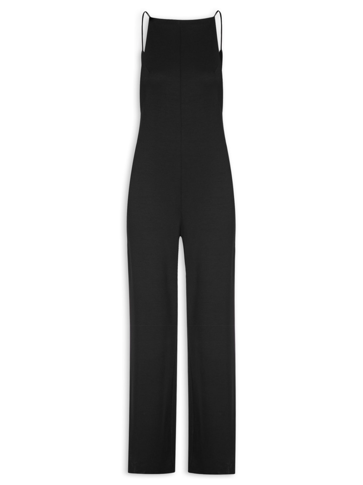 Macacão Feminino Longo - Preto