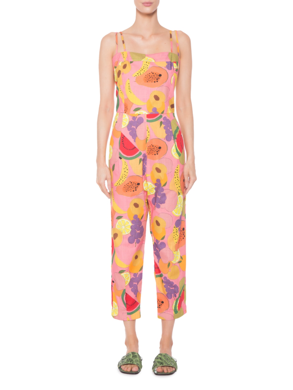 Macacão Feminino Lu Rosa Pade D