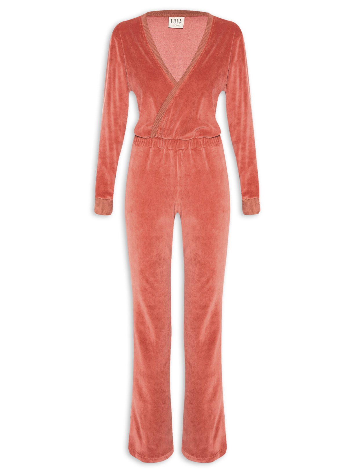 Macacão Feminino Madrid Dahlia - Vermelho