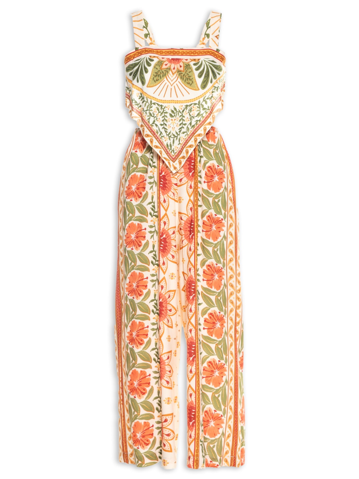 Macacão Feminino Maialu - Bege