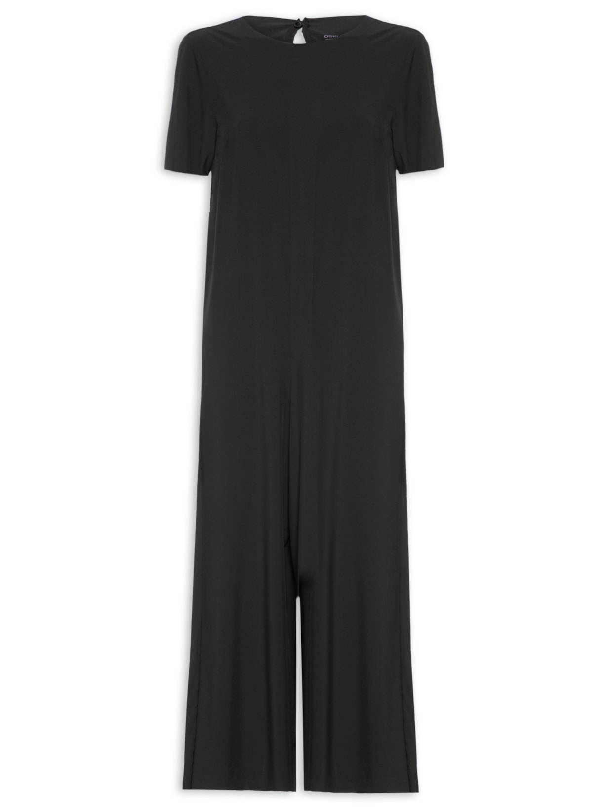 Macacão Feminino Manga Curta Superlight - Preto