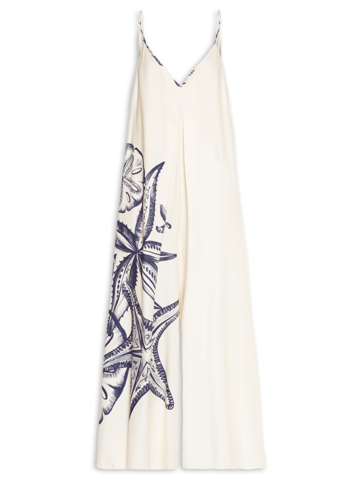 Macacão Feminino Mar De Estrelas - Off White