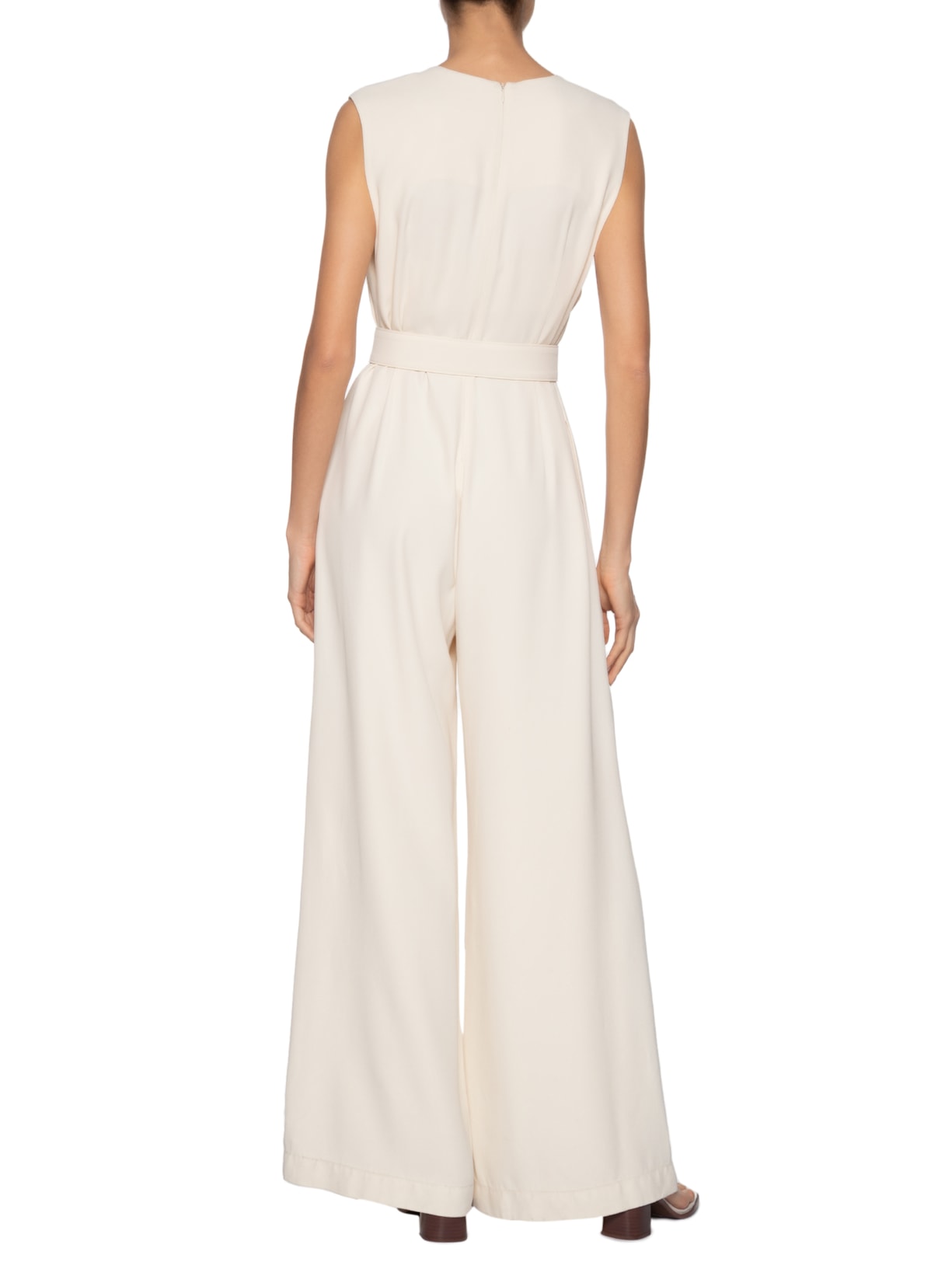 Macacão Feminino Margot Branco Carol Bassi