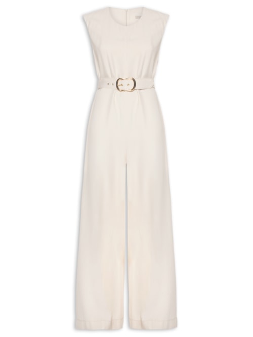 Macacão Feminino Margot - Branco