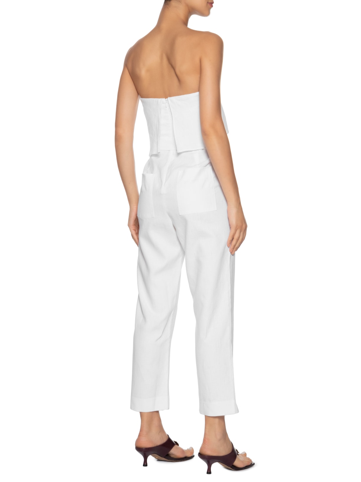 Macacão Feminino Marisa I Branco Le Lis