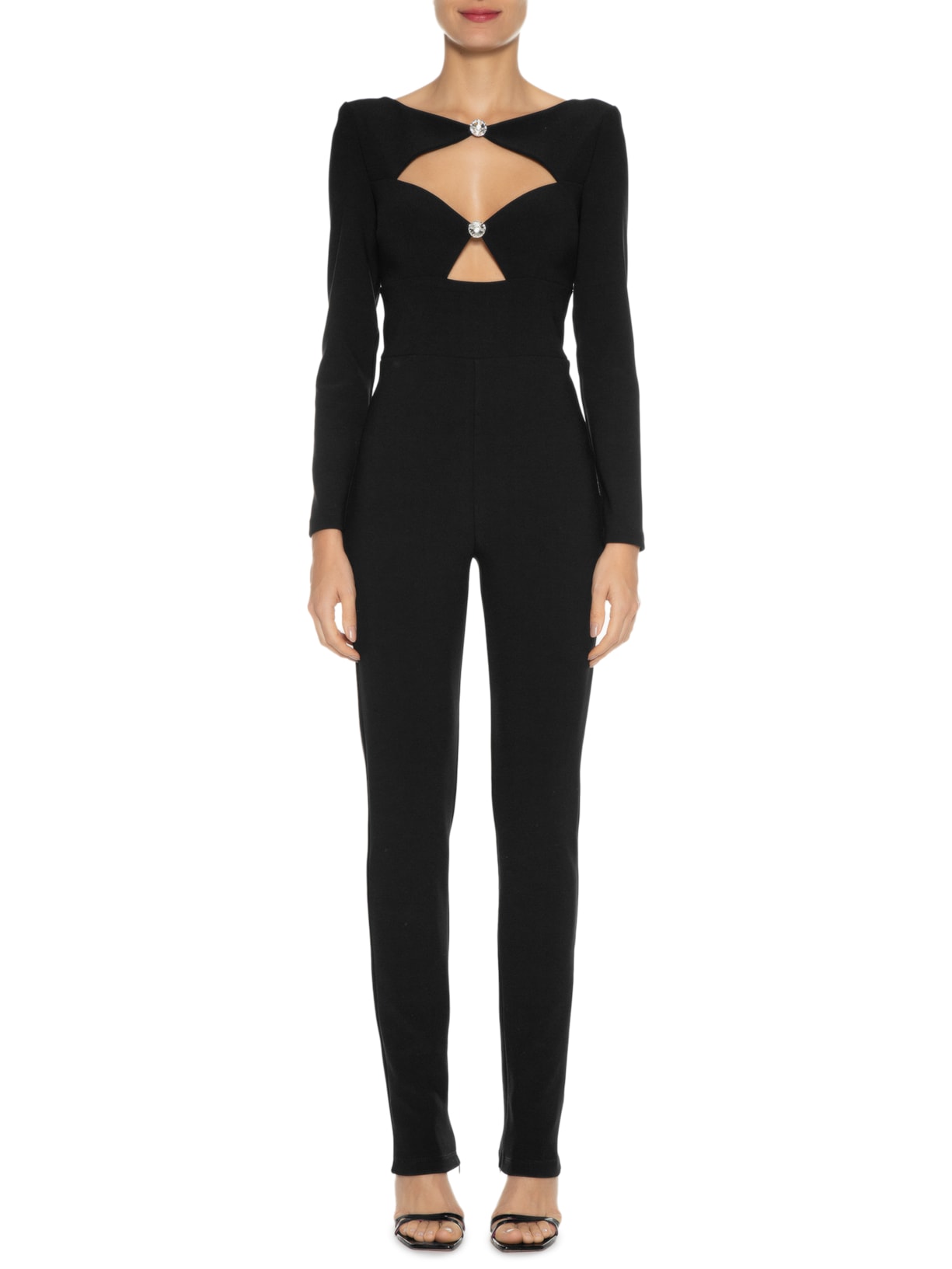 Macacão Feminino Mavis Preto Bo.bô