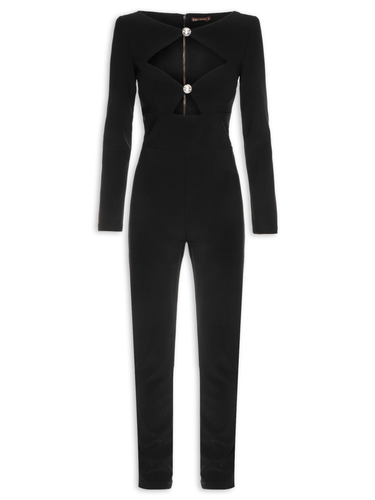 Macacão Feminino Mavis Preto Bo.bô