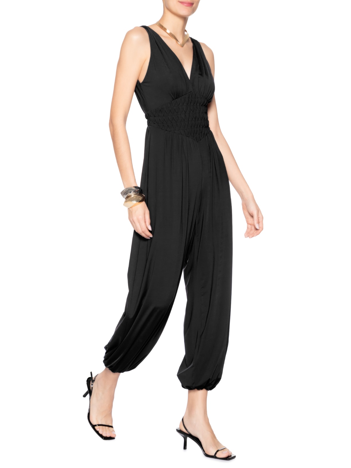 Macacão Feminino Morgana Preto Iorane