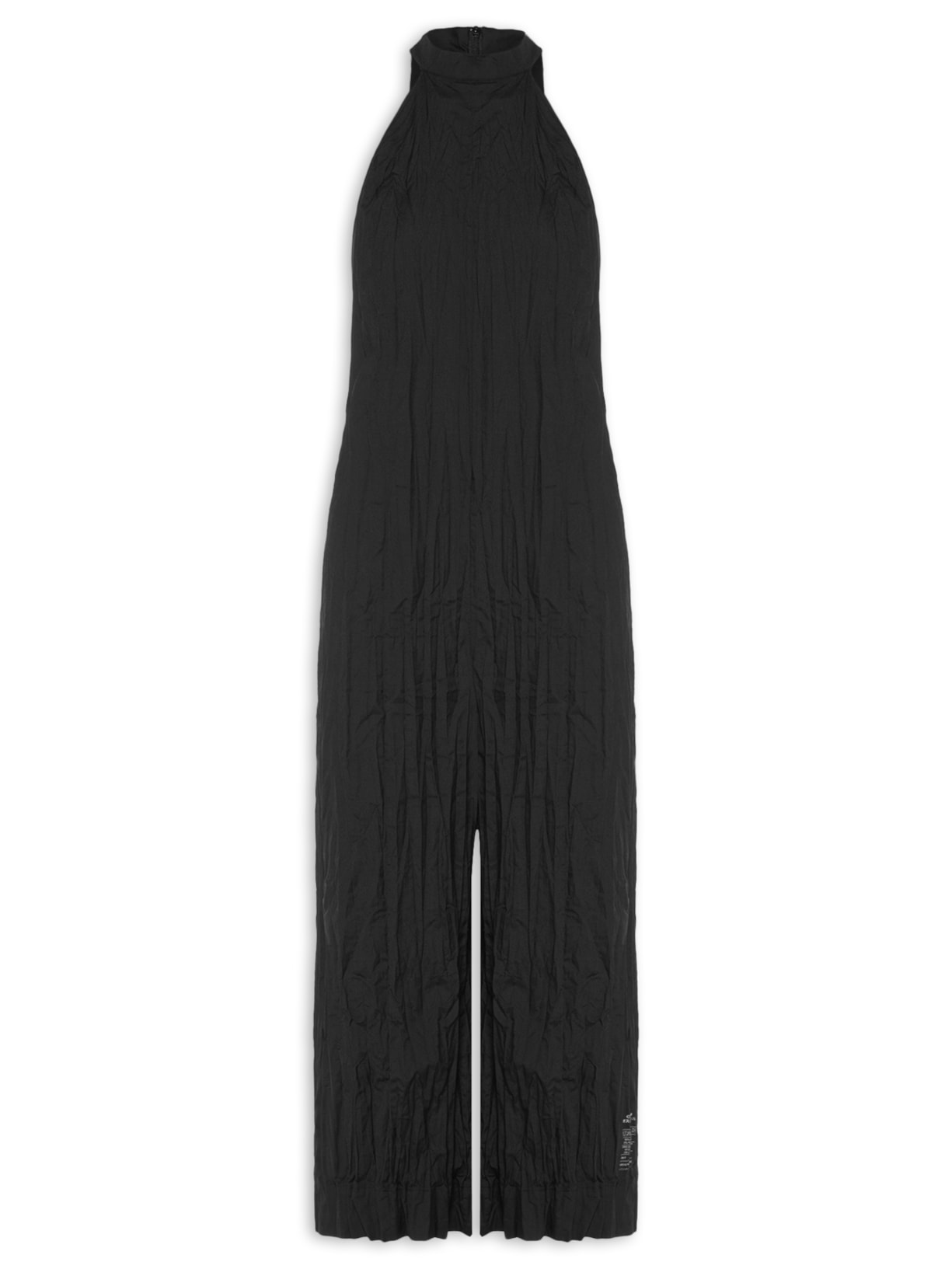 Macacão Feminino Nadador Wrinkle Tricoline - Preto