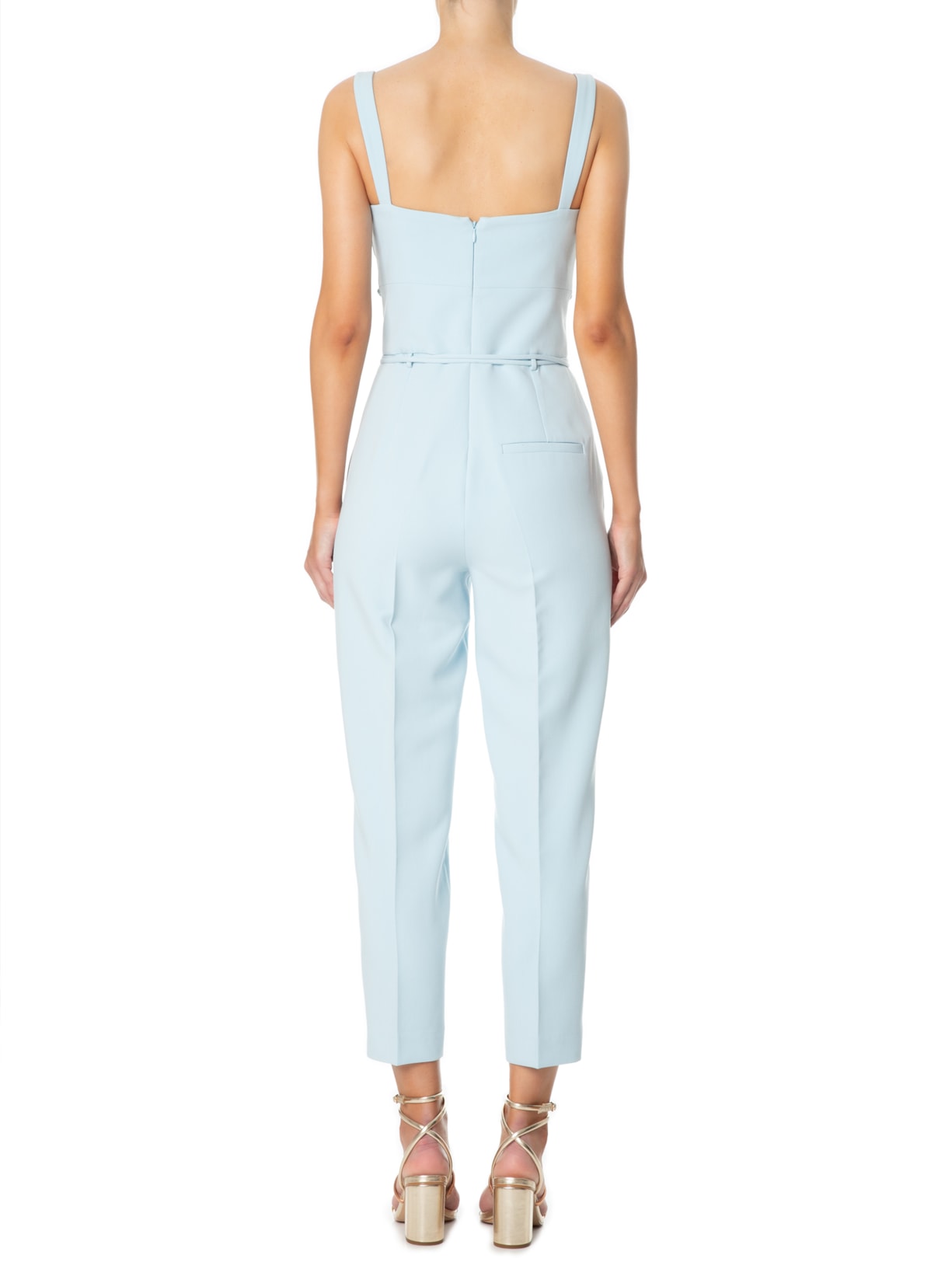 Macacão Feminino Naomi Azul Le Lis