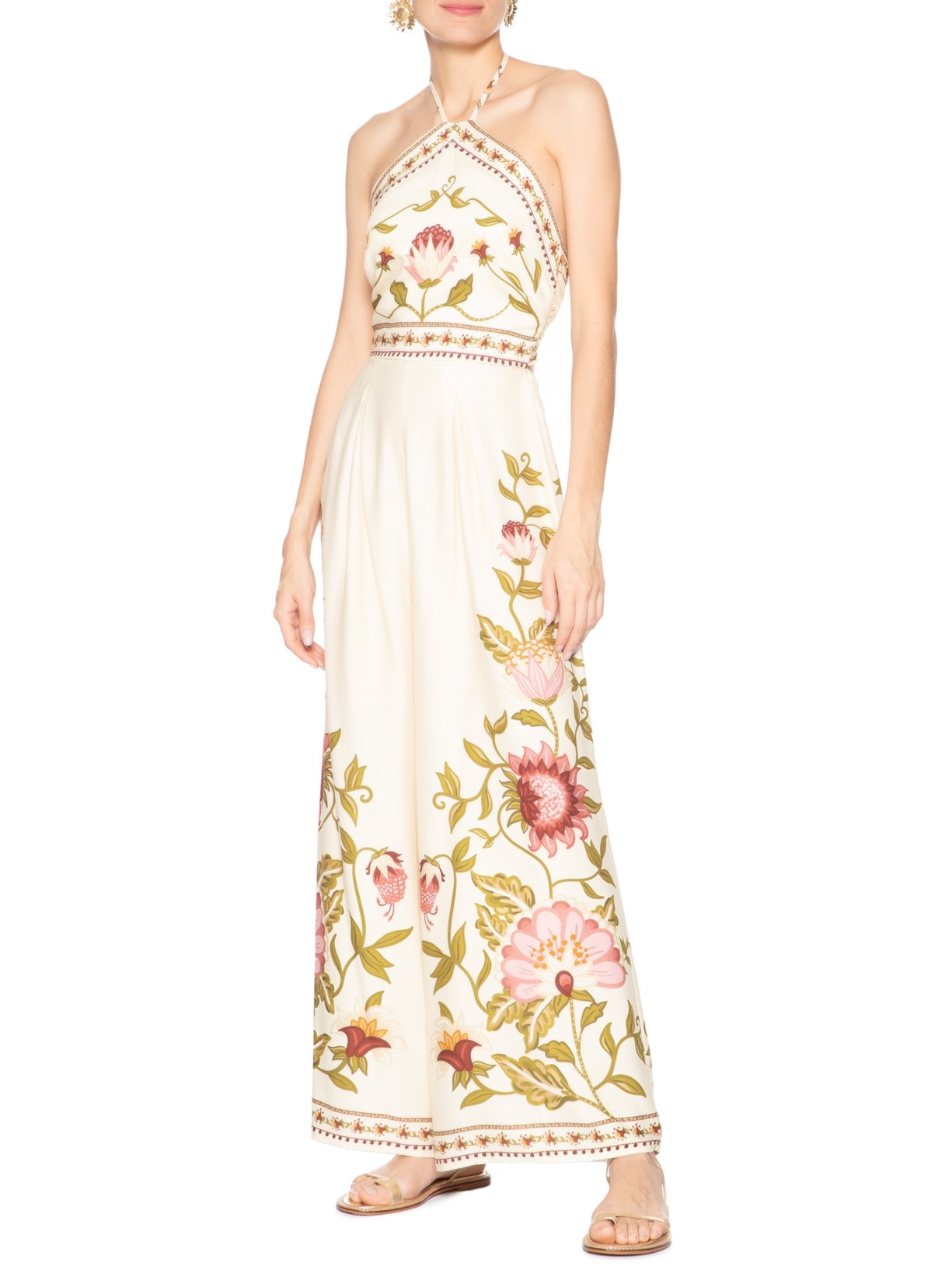 Macacão Feminino Natureza Romântica Off White Farm