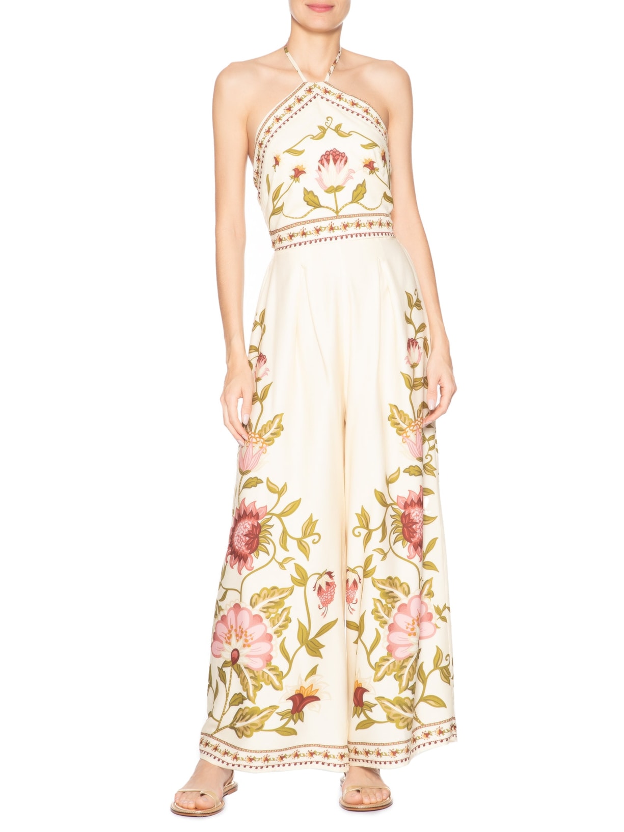 Macacão Feminino Natureza Romântica Off White Farm