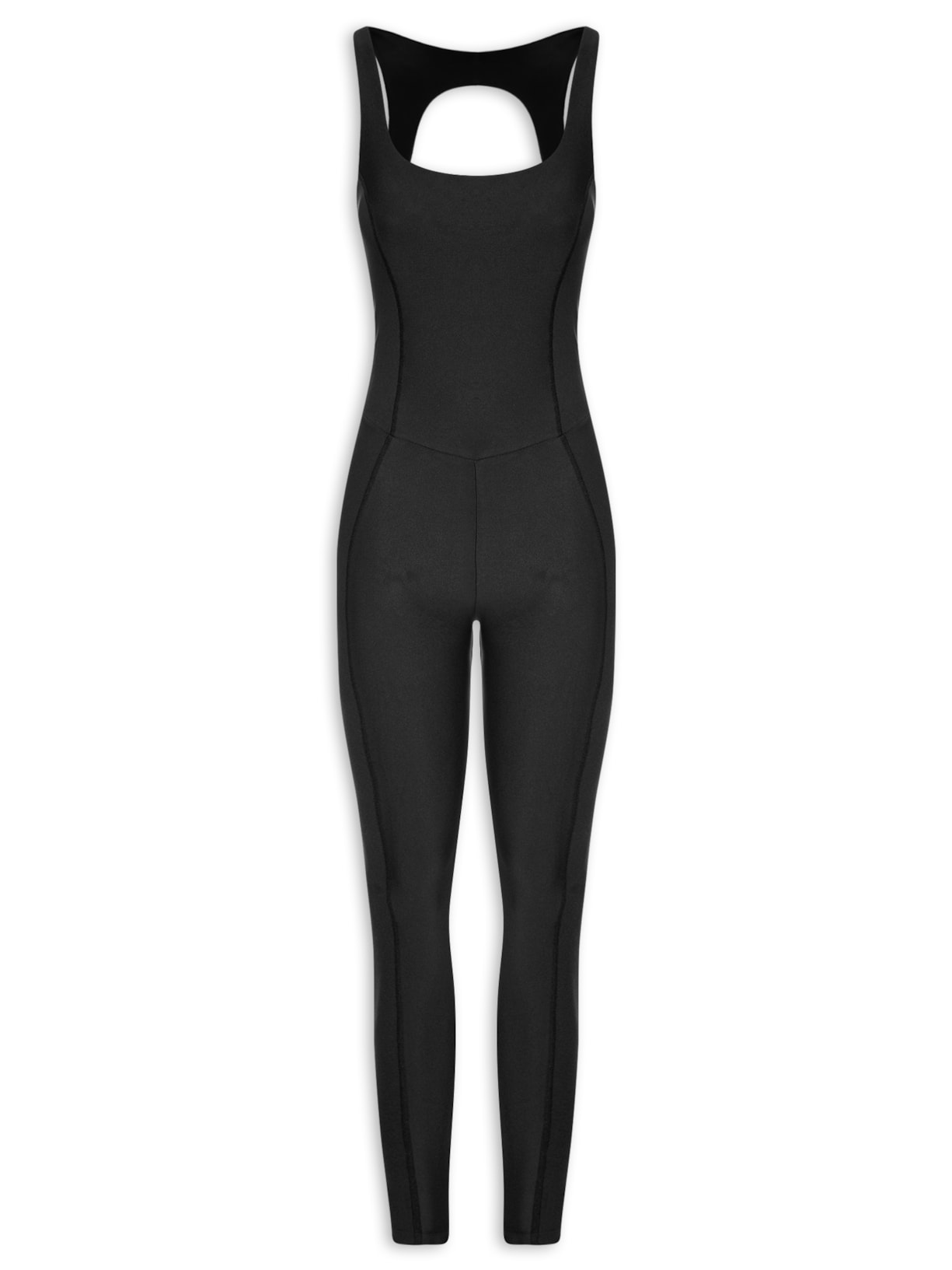 Macacão Feminino Neopren Fit Line Preto Live!