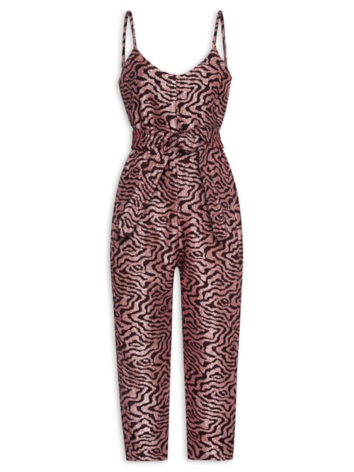 Macacão Feminino Observar - Rosa