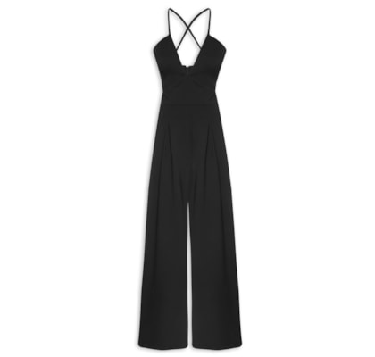 Macacão Feminino Olívia - Preto
