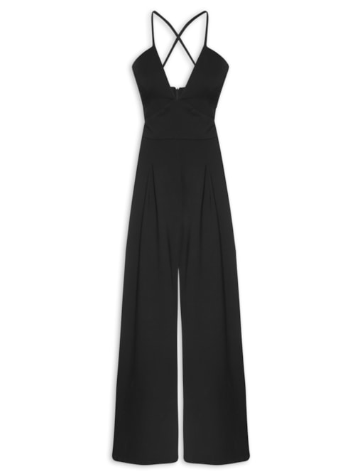 Macacão Feminino Olívia - Preto