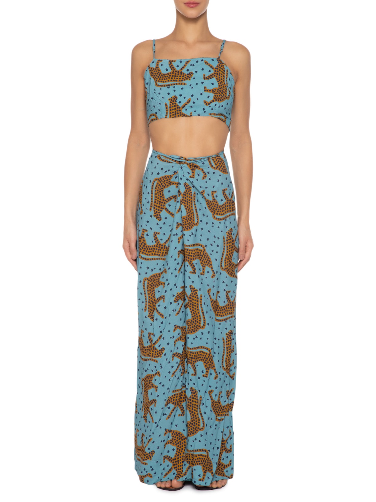 Macacão Feminino Oncita Azul Farm