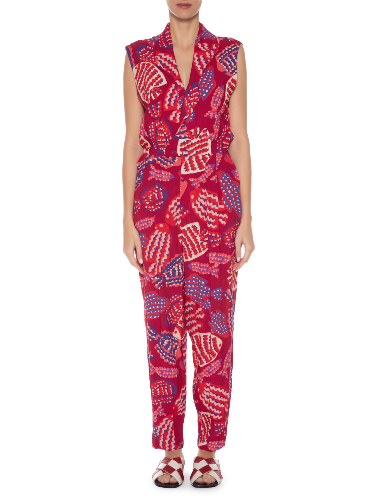 Macacão Feminino Peixin Vermelho Farm