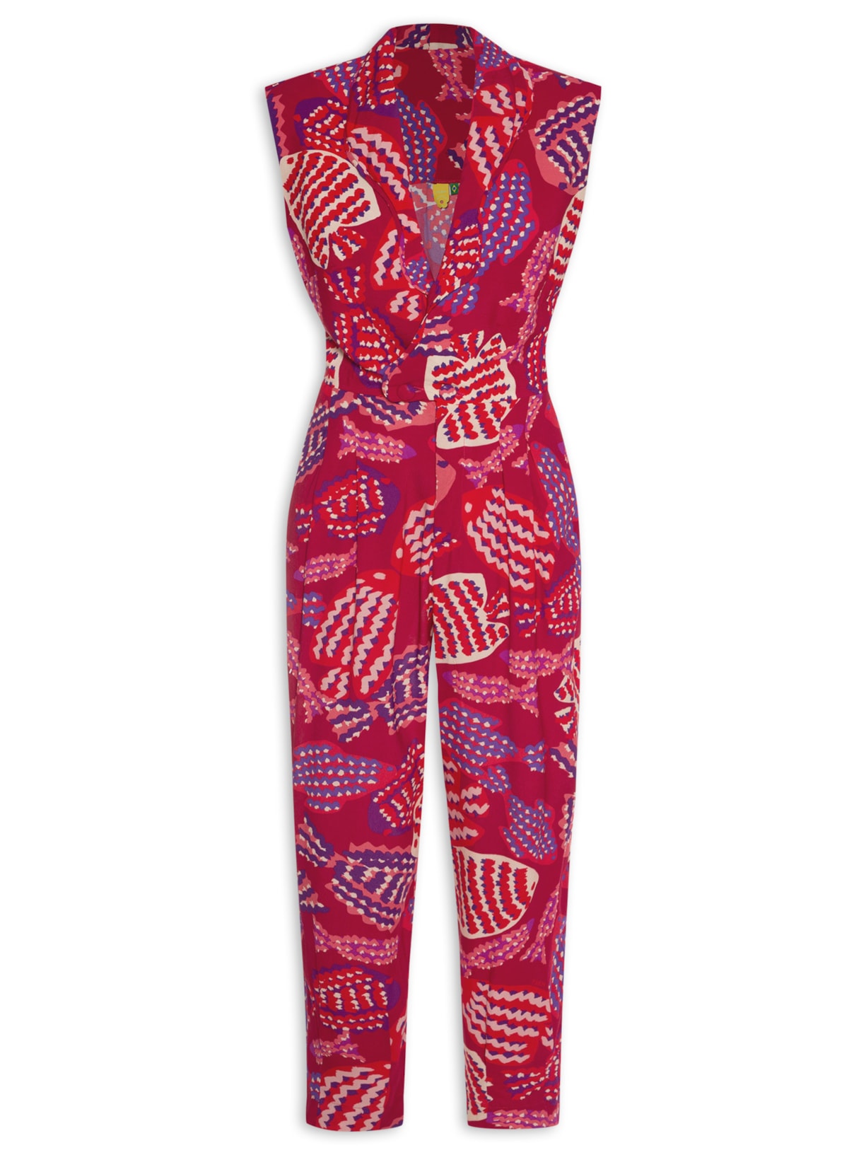 Macacão Feminino Peixin Vermelho Farm