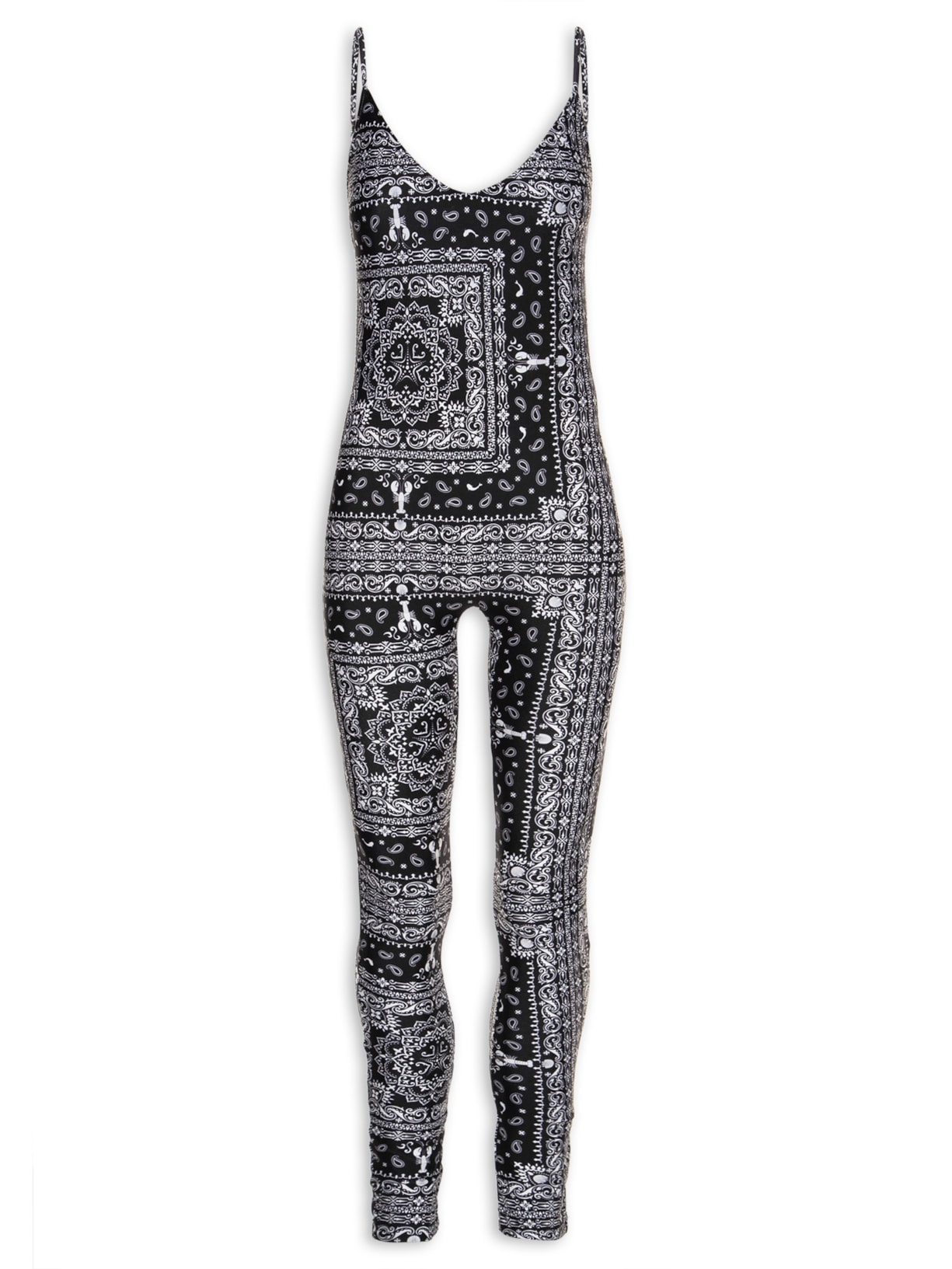 Macacão Feminino Phi Phi - Preto