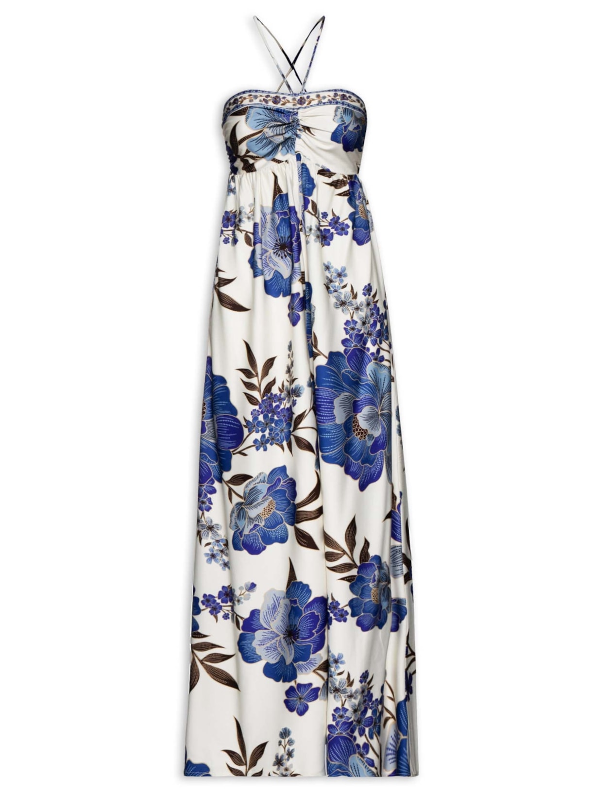 Macacão Feminino Praiano Manu - Azul