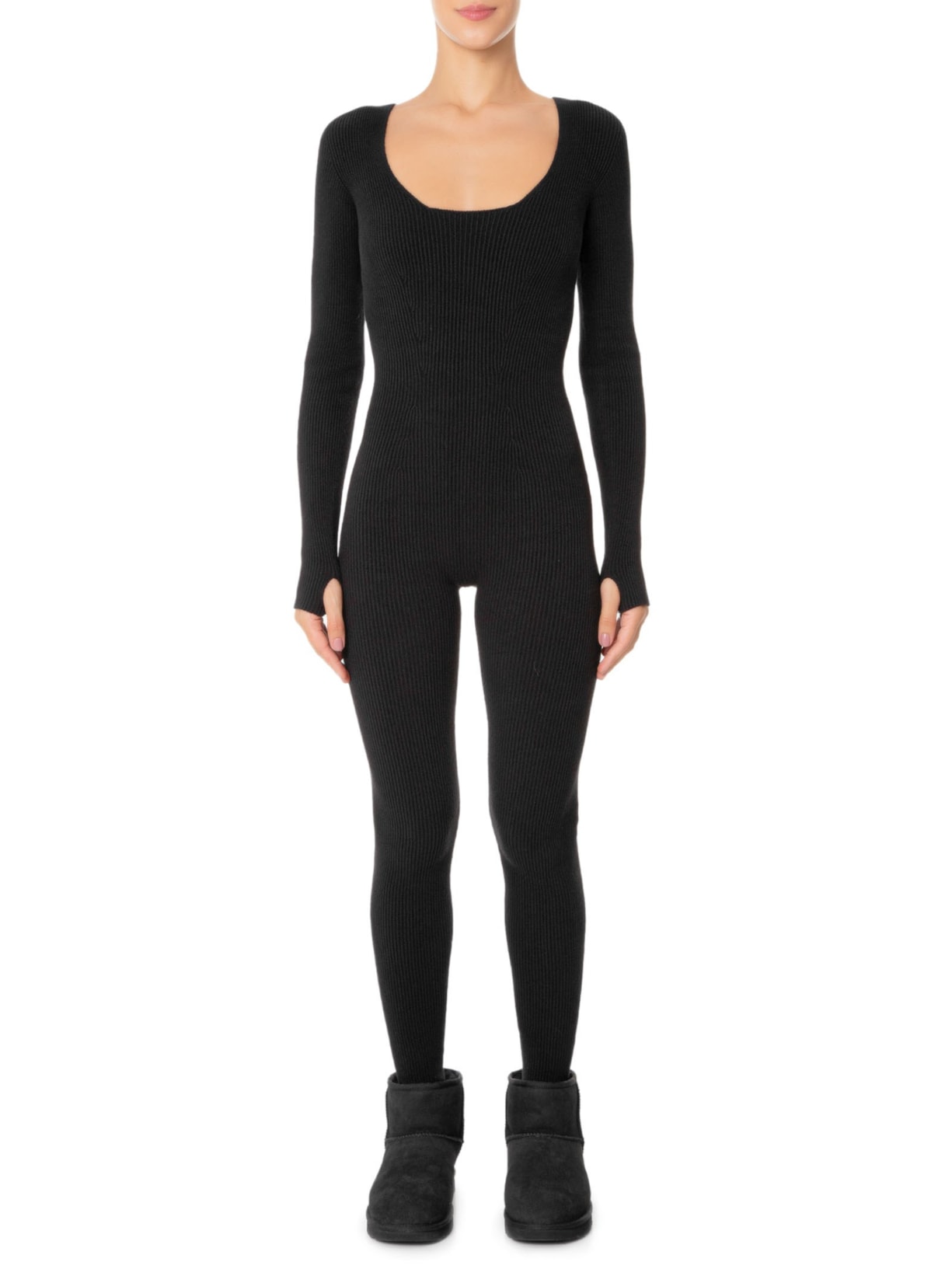 Macacão Feminino Preto Anselmi