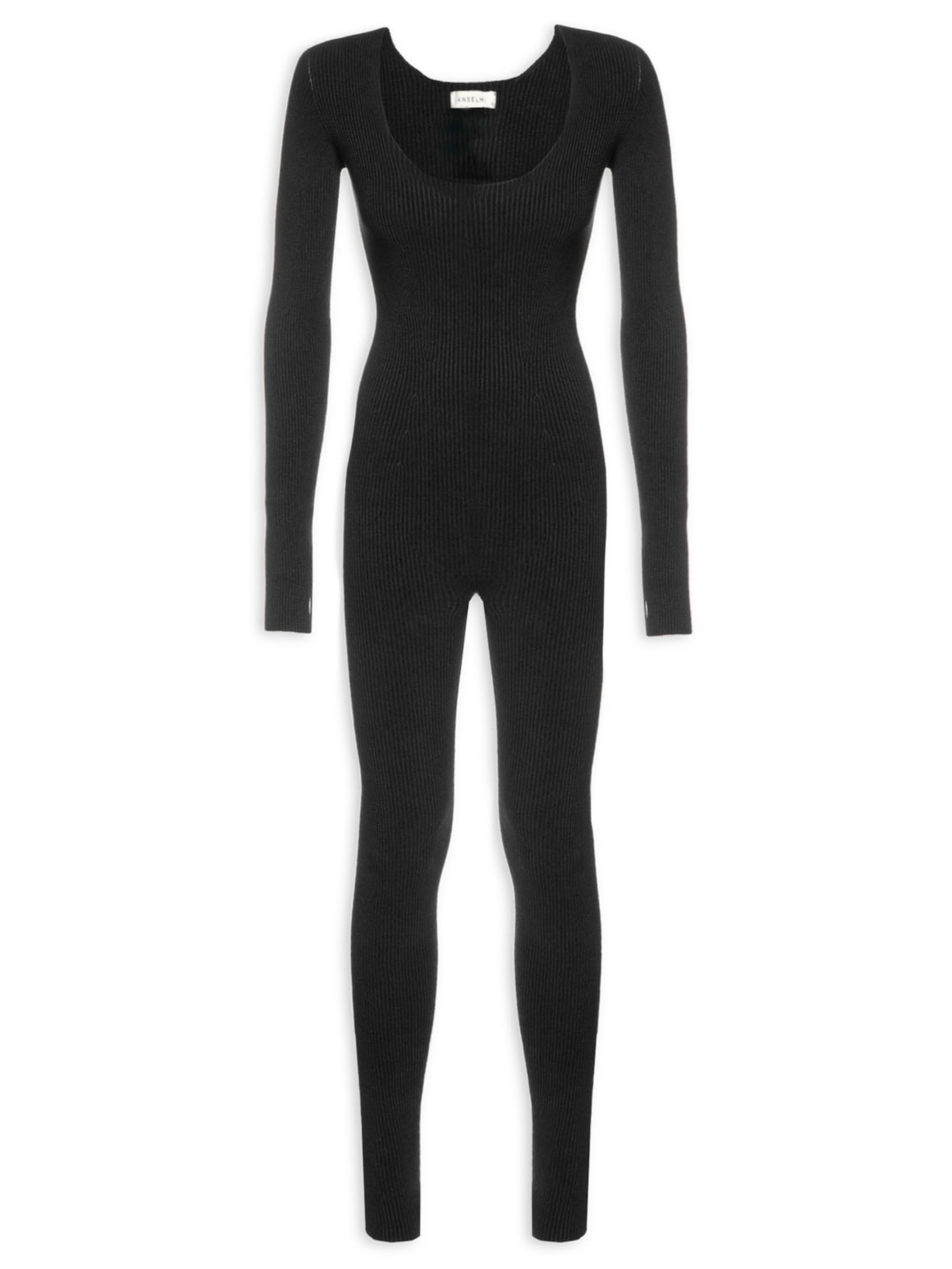 Macacão Feminino Preto Anselmi