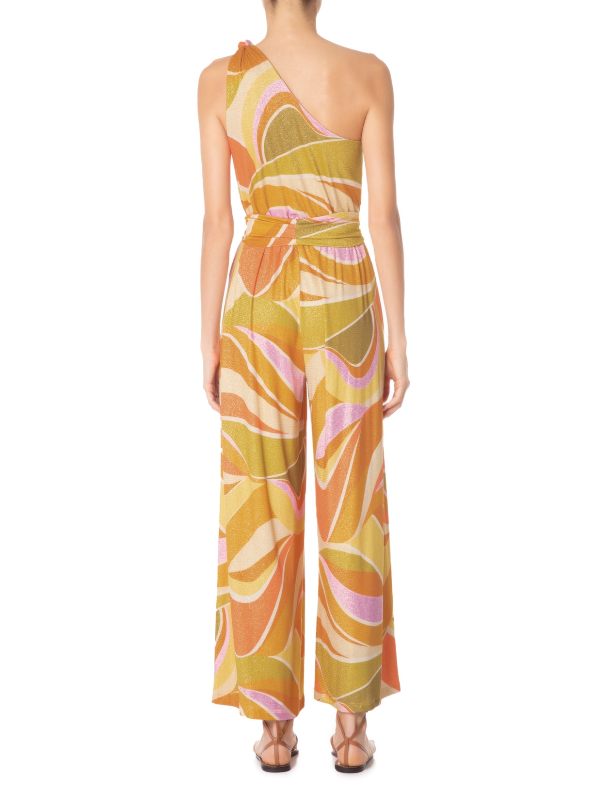 Macacão Feminino Qque Onda Amarelo Farm