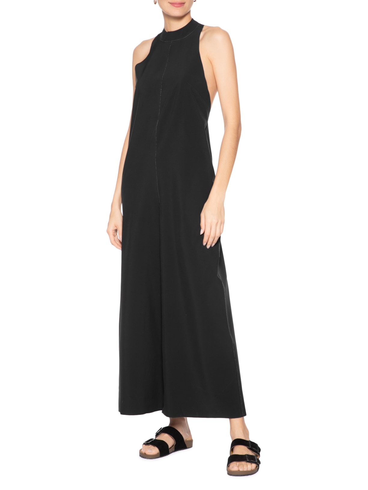 Macacão Feminino Raglan Superlight Double Face Preto Osklen