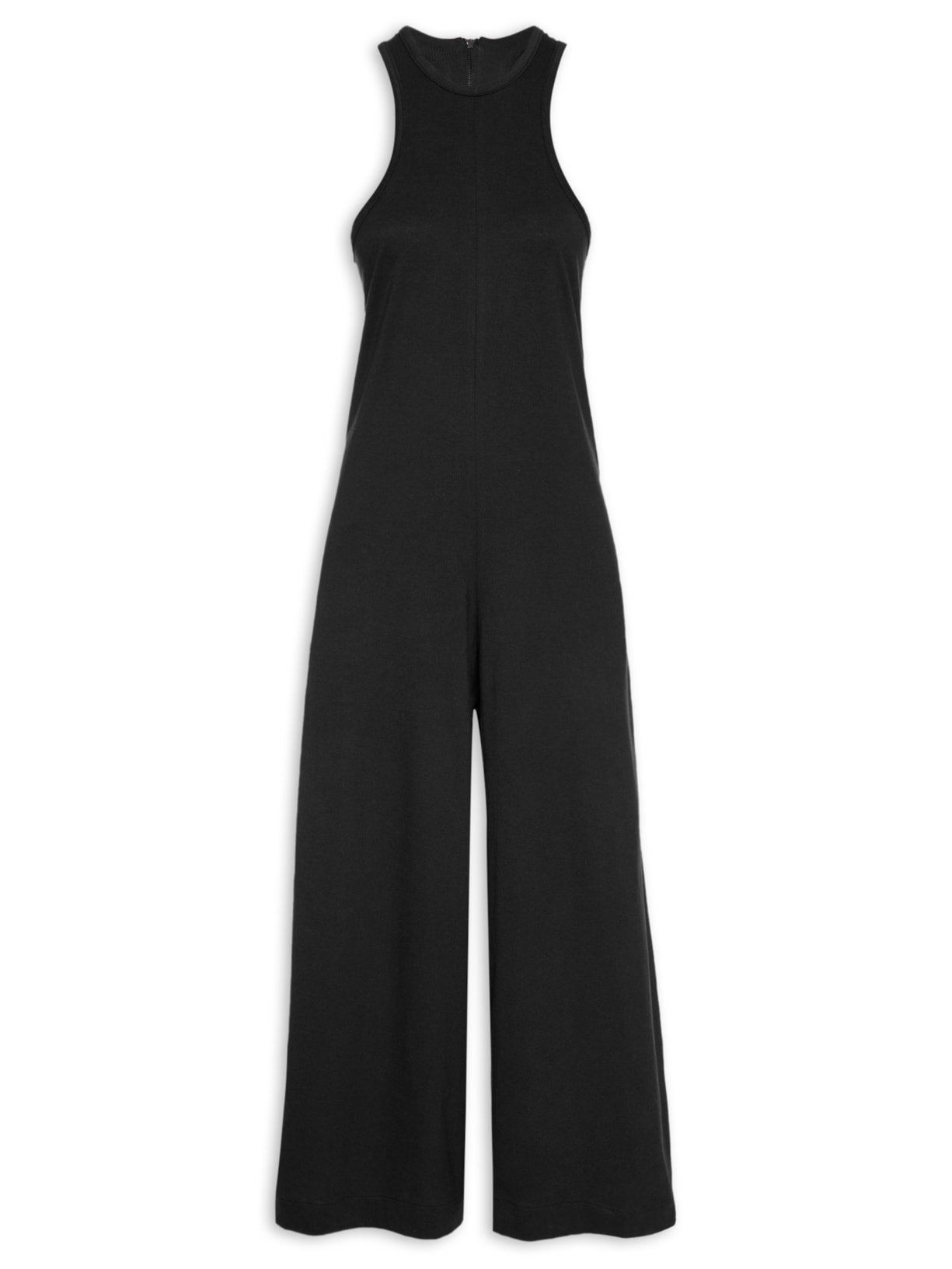 Macacão Feminino Regata Nadador E-basics - Preto