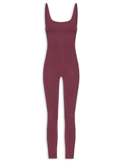 Macacão Feminino Regata - Roxo